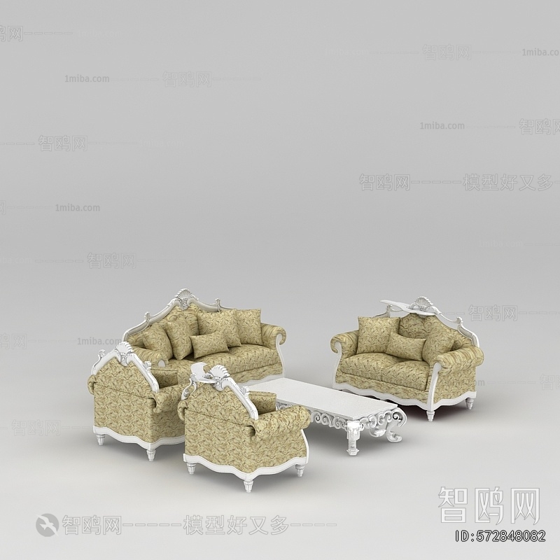 European Style Sofa Combination