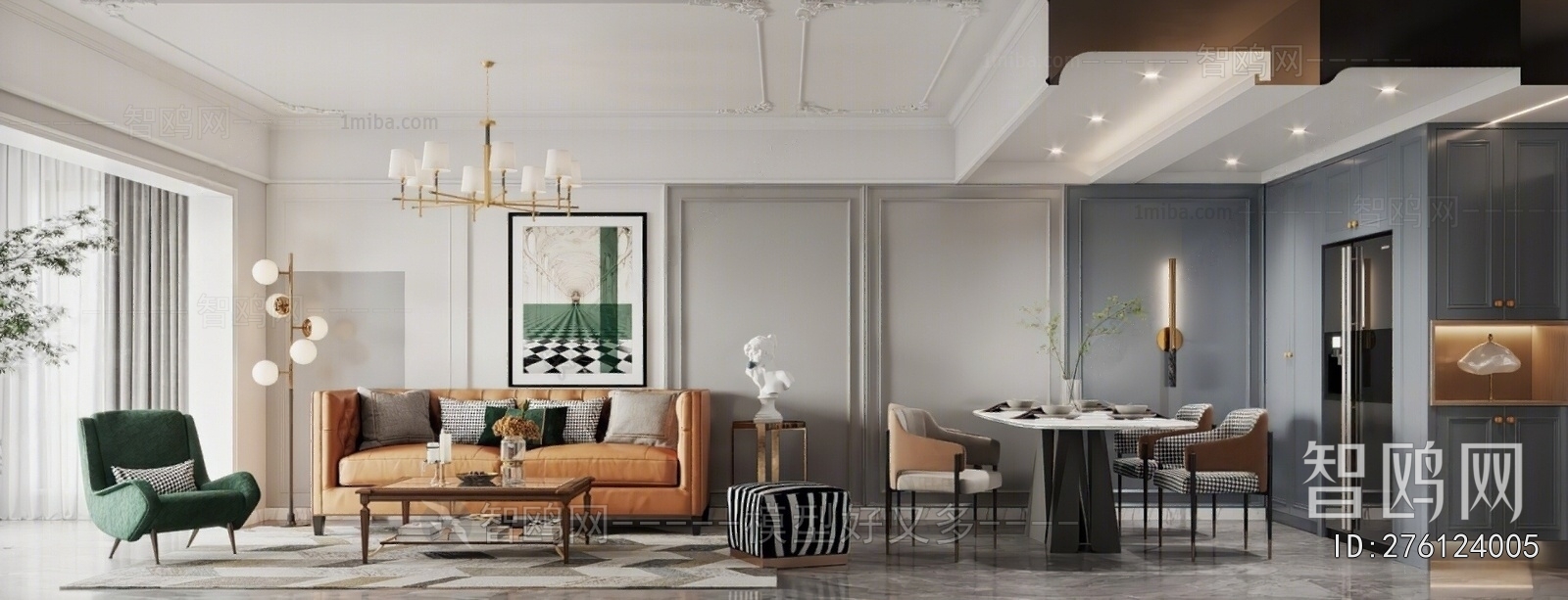 French Style A Living Room