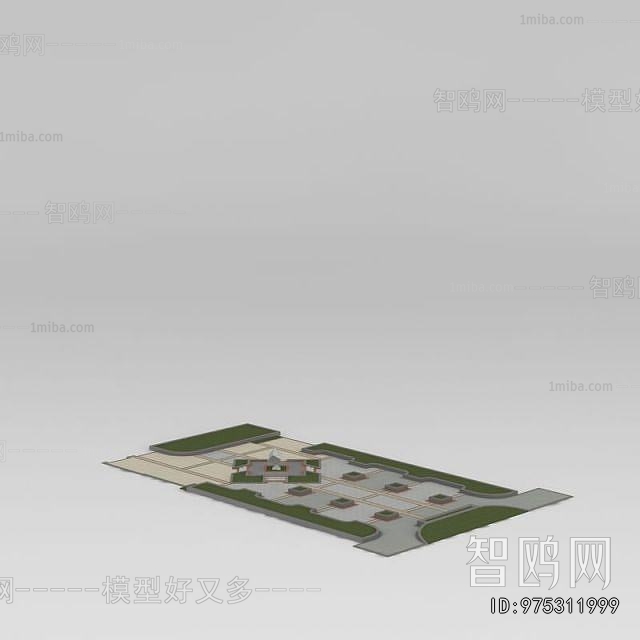 Modern Park Landscape