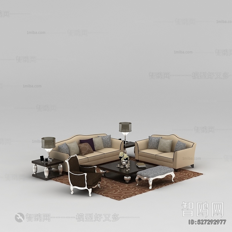 European Style Sofa Combination