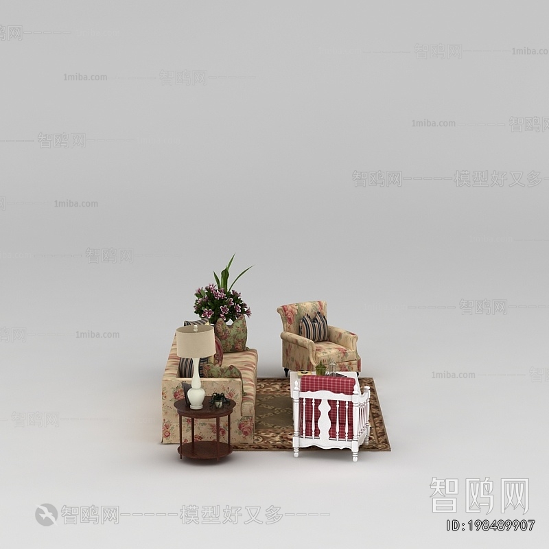 Idyllic Style Sofa Combination