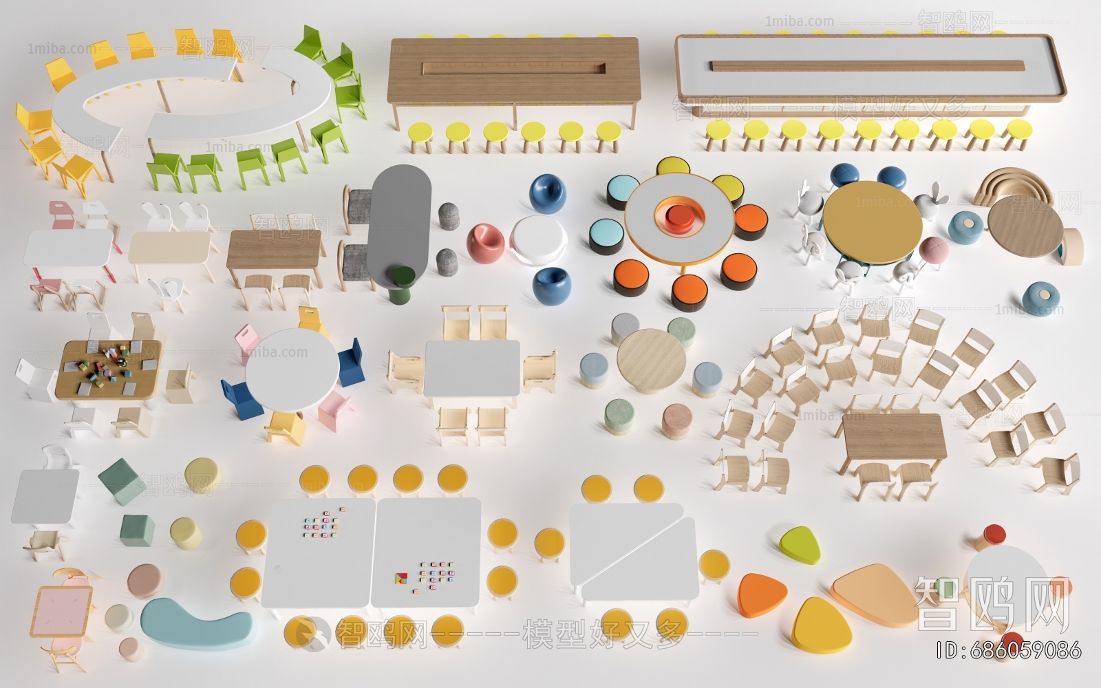 Modern Children's Table/chair