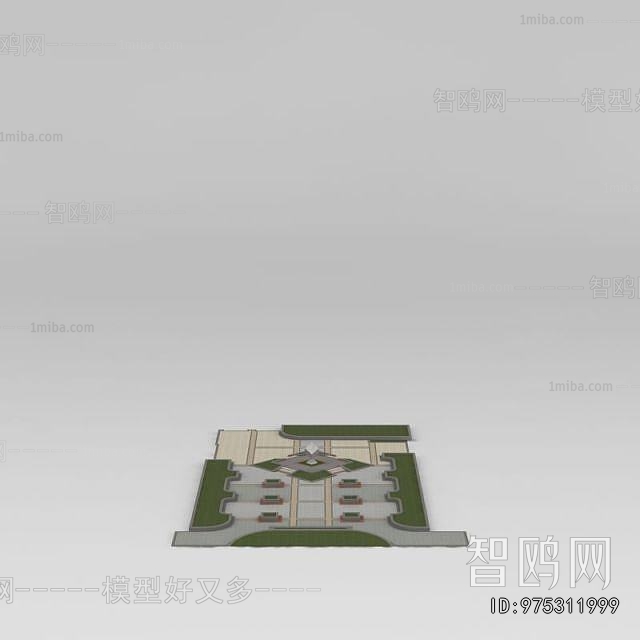 Modern Park Landscape