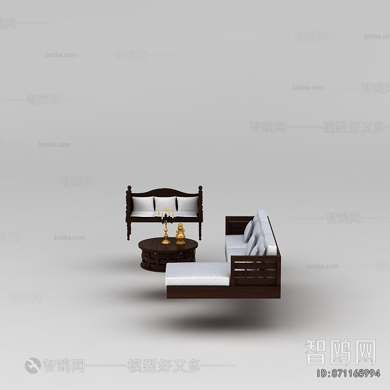 Southeast Asian Style Sofa Combination