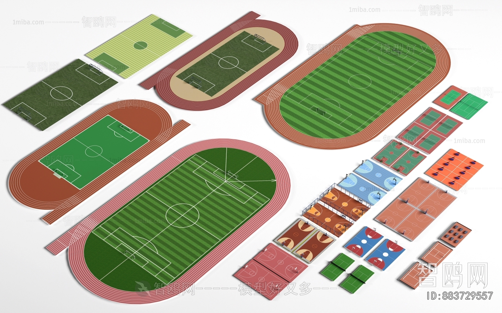 Modern Outdoor Sports Stadium