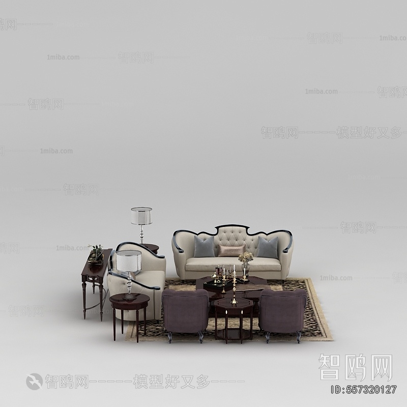 European Style Sofa Combination