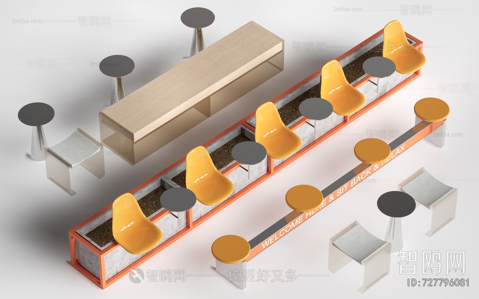 Modern Leisure Table And Chair