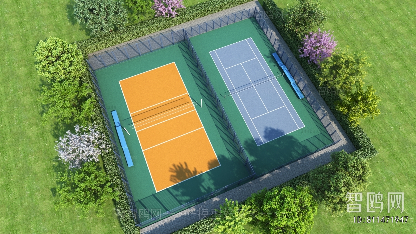 Modern Outdoor Sports Stadium