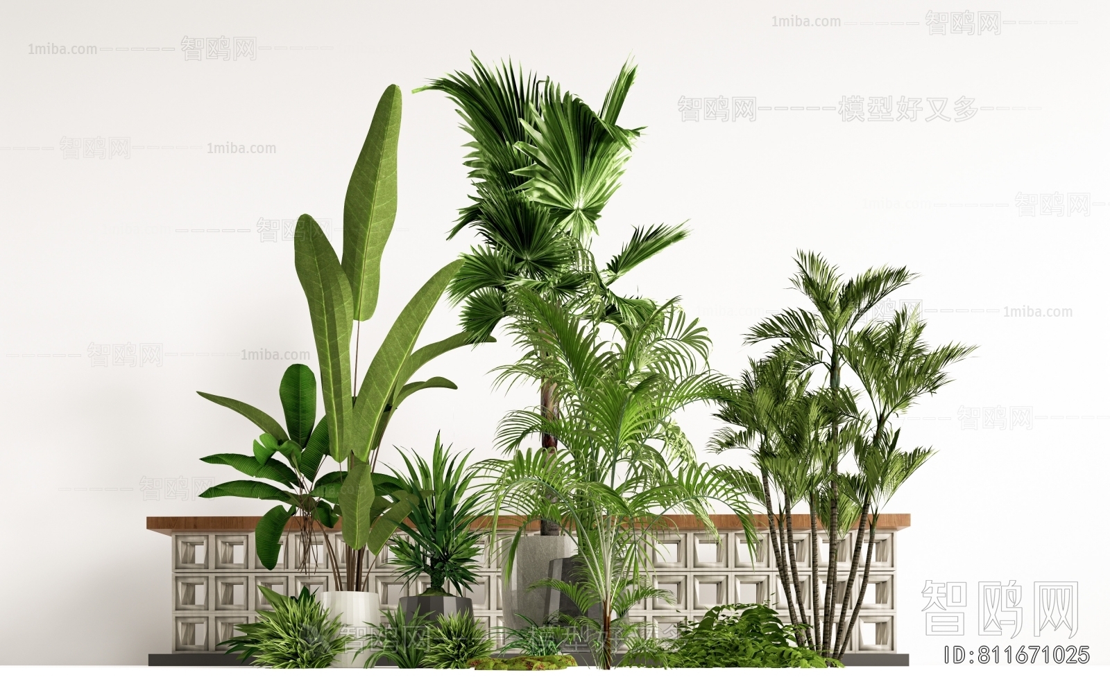 Modern Plant Pile