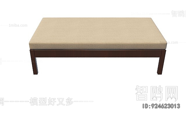 New Chinese Style Sofa Stool