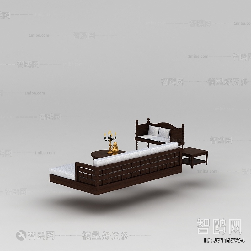 Southeast Asian Style Sofa Combination