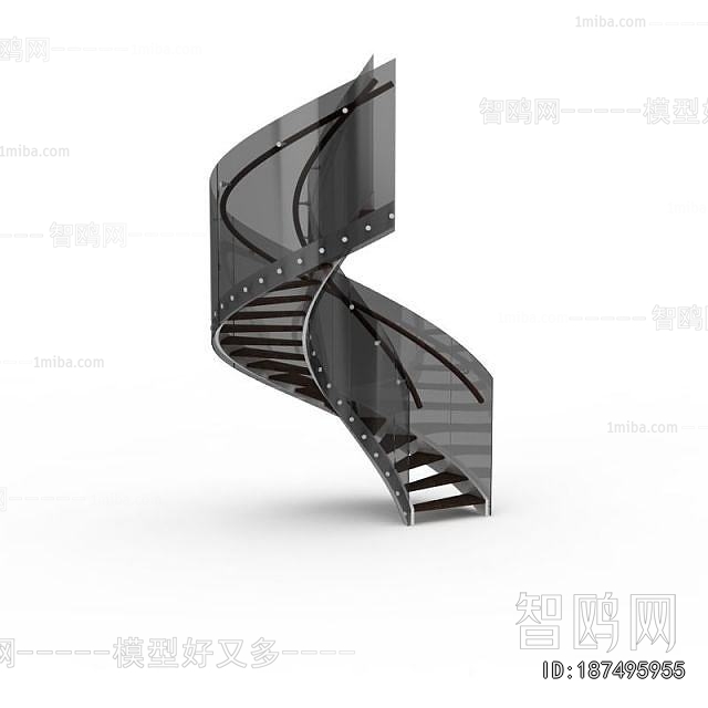 Modern Rotating Staircase