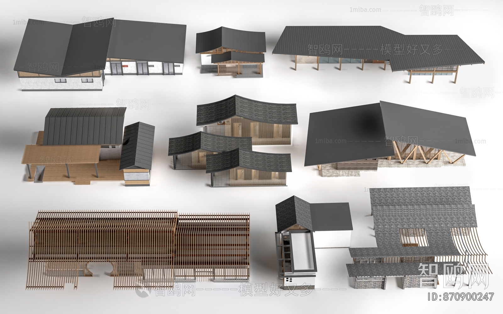 New Chinese Style Public Building