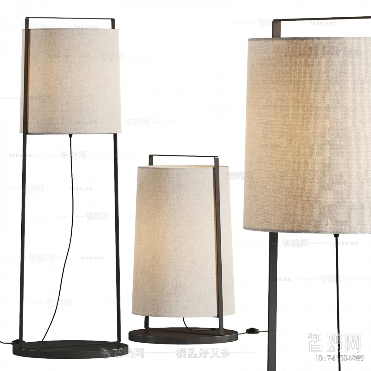 Wabi-sabi Style Floor Lamp