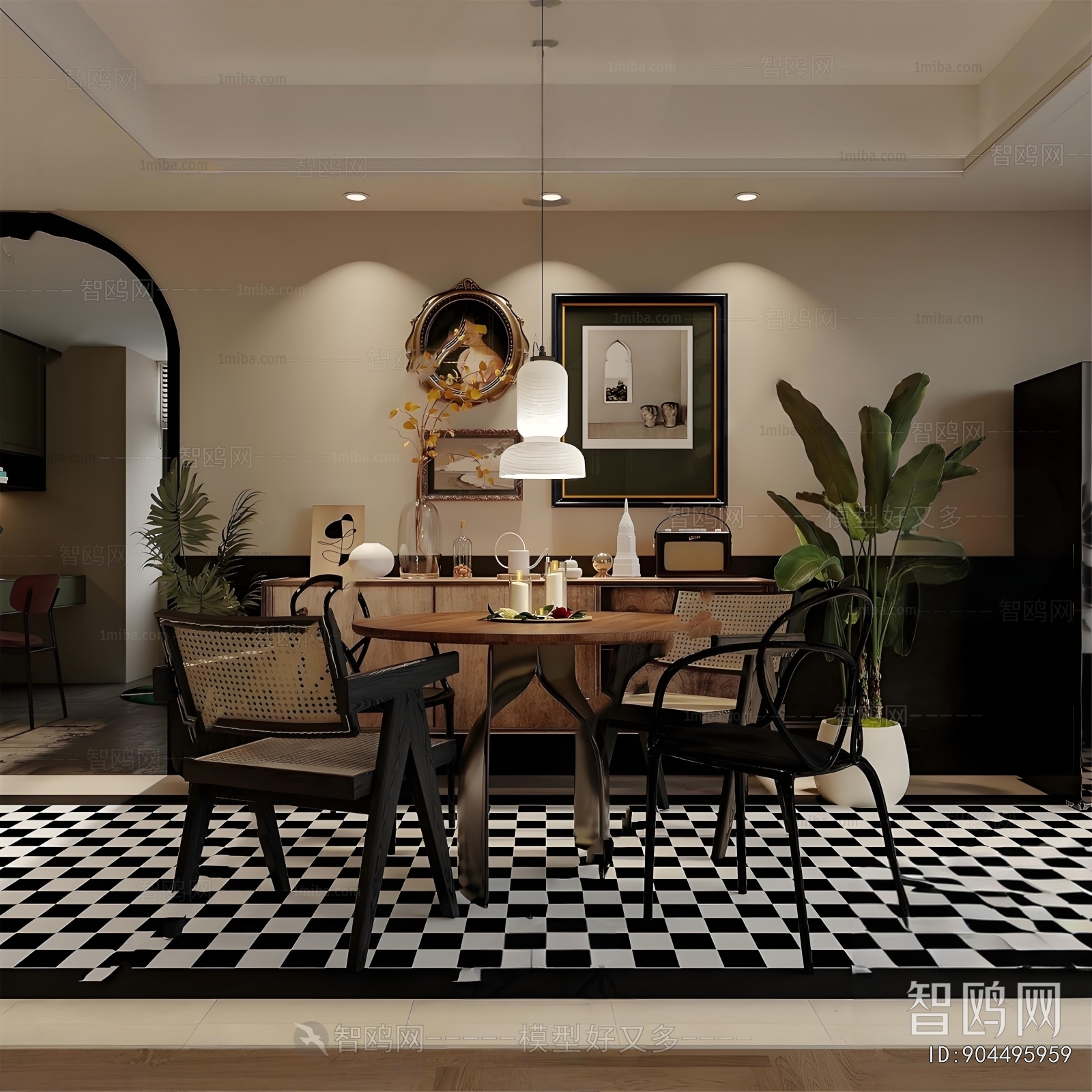 French Style Dining Room