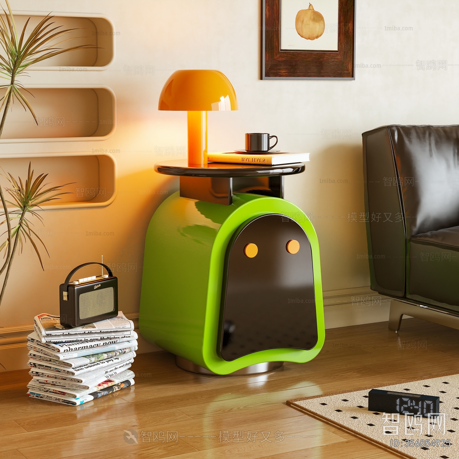 Modern Bedside Cupboard