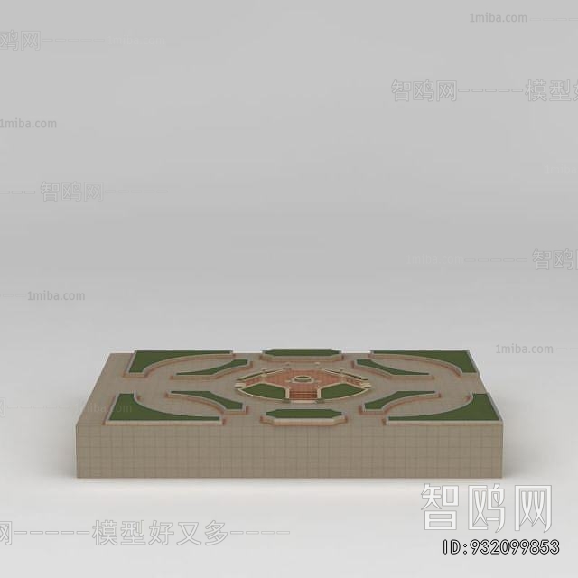 Modern Park Landscape