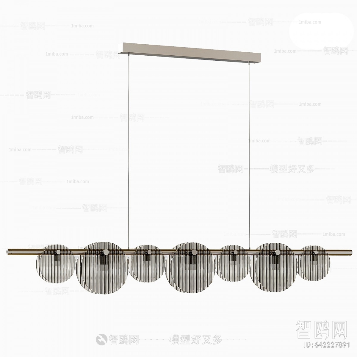 Modern Long Chandelier