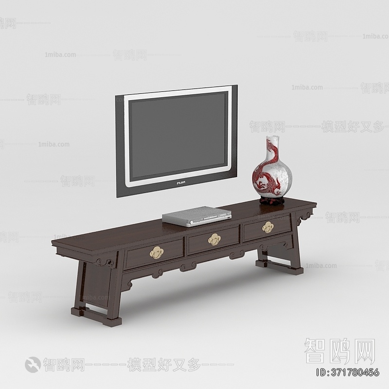 Chinese Style TV Cabinet
