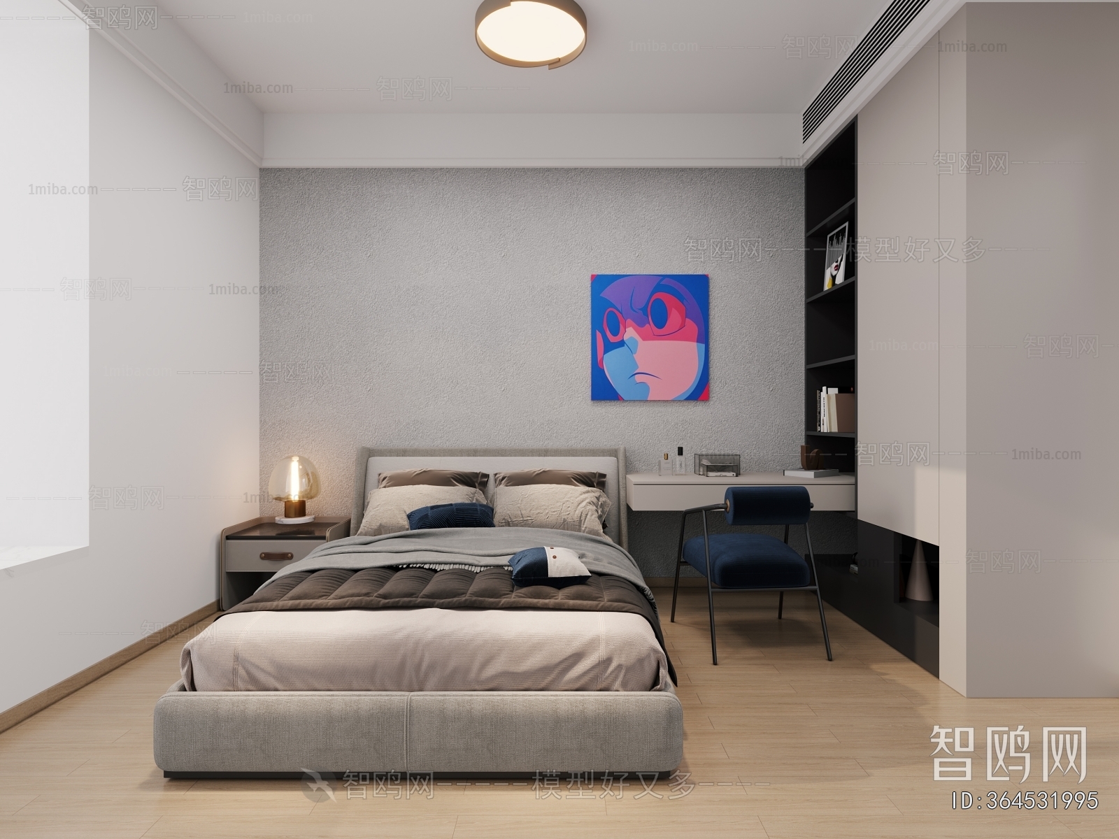 Modern Boy's Room And Son's Room