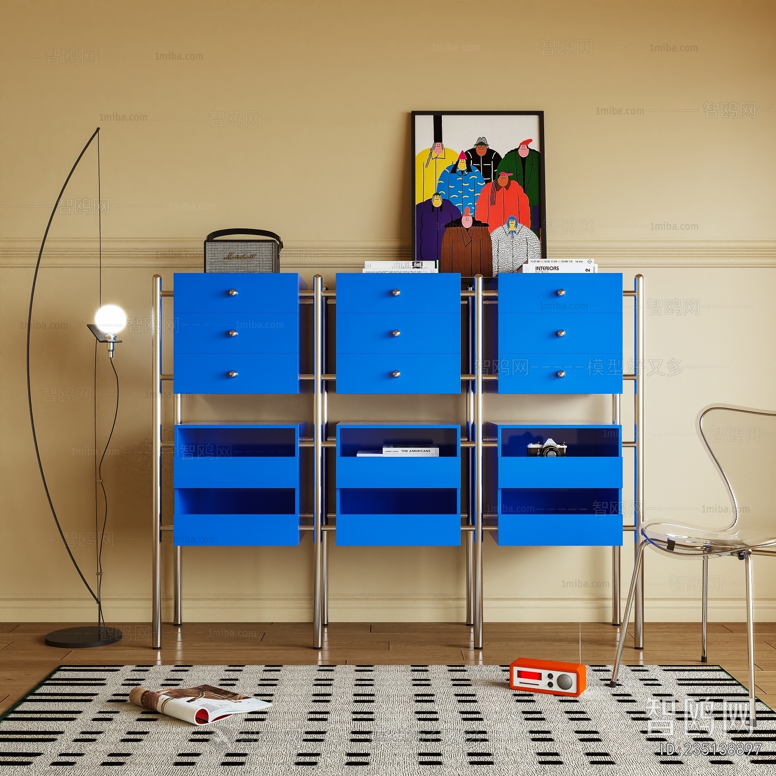 Modern Decorative Cabinet