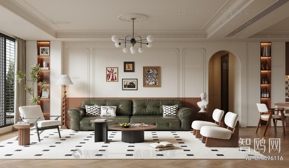 French Style A Living Room