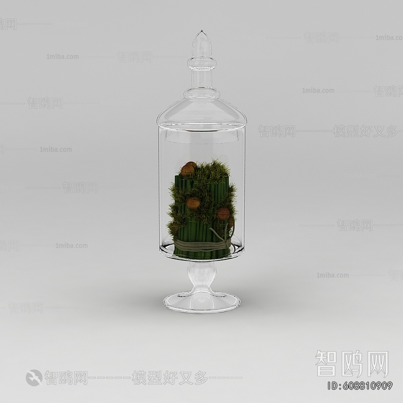 European Style Potted Green Plant