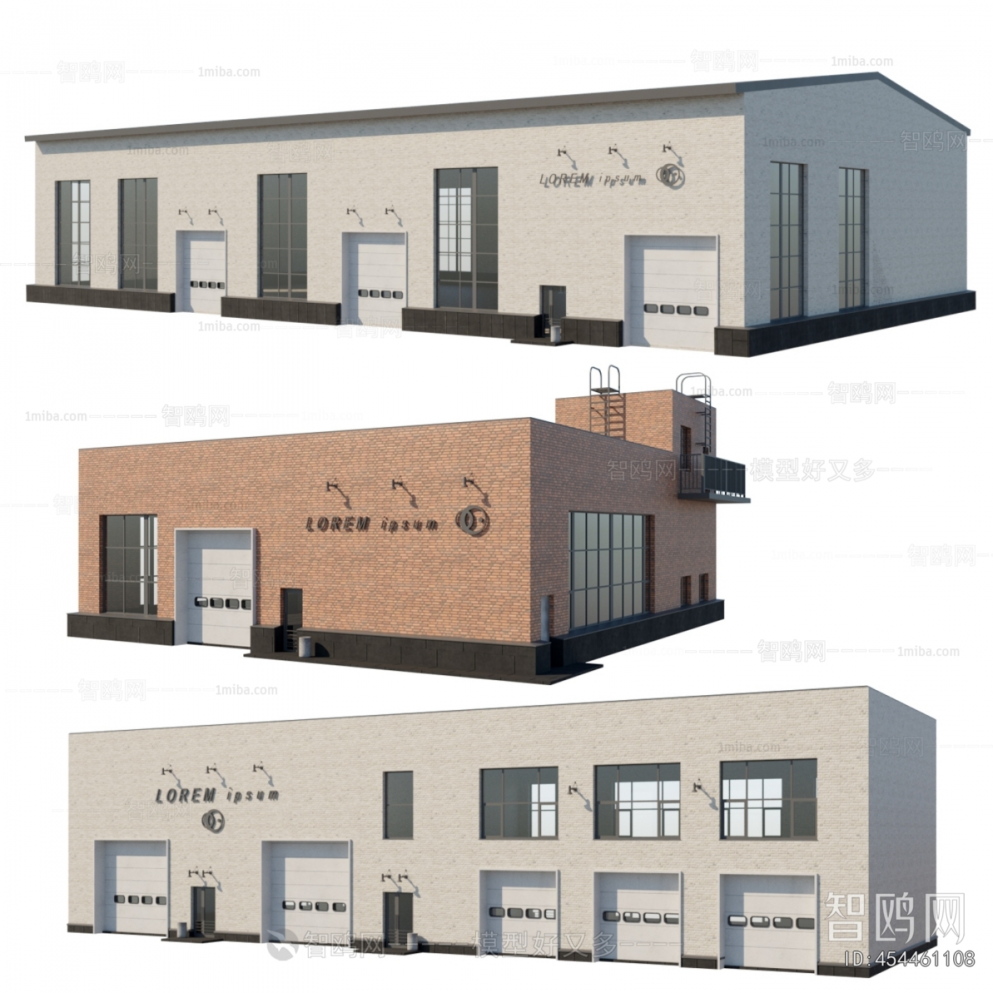 Modern Industrial Building