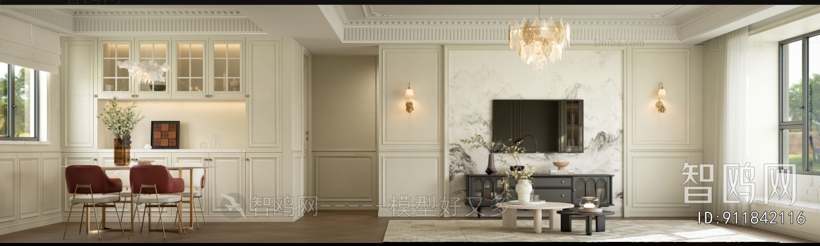 French Style A Living Room