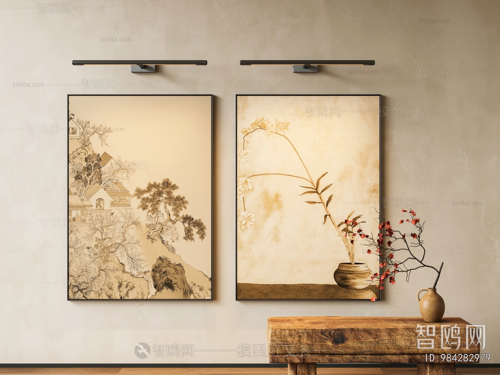 New Chinese Style Painting