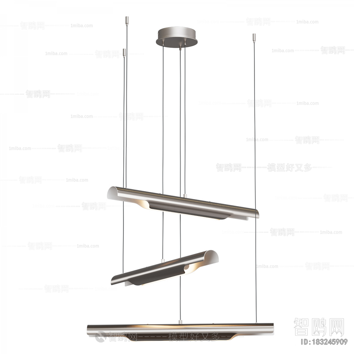 Modern Long Chandelier