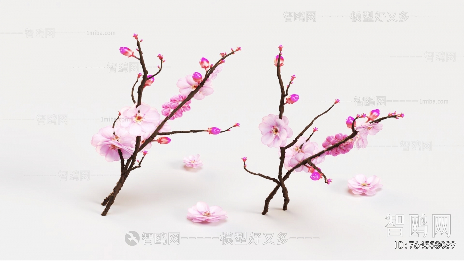 Modern Flowers And Grass