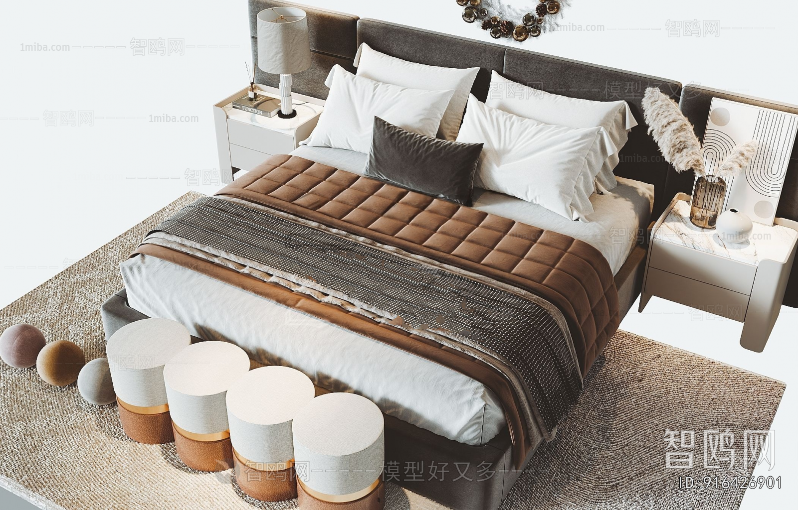 Modern Double Bed