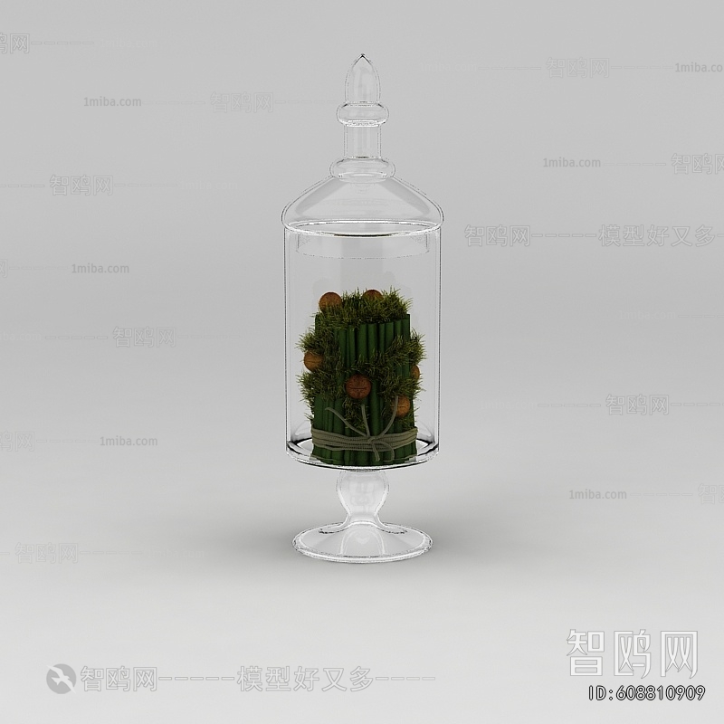 European Style Potted Green Plant