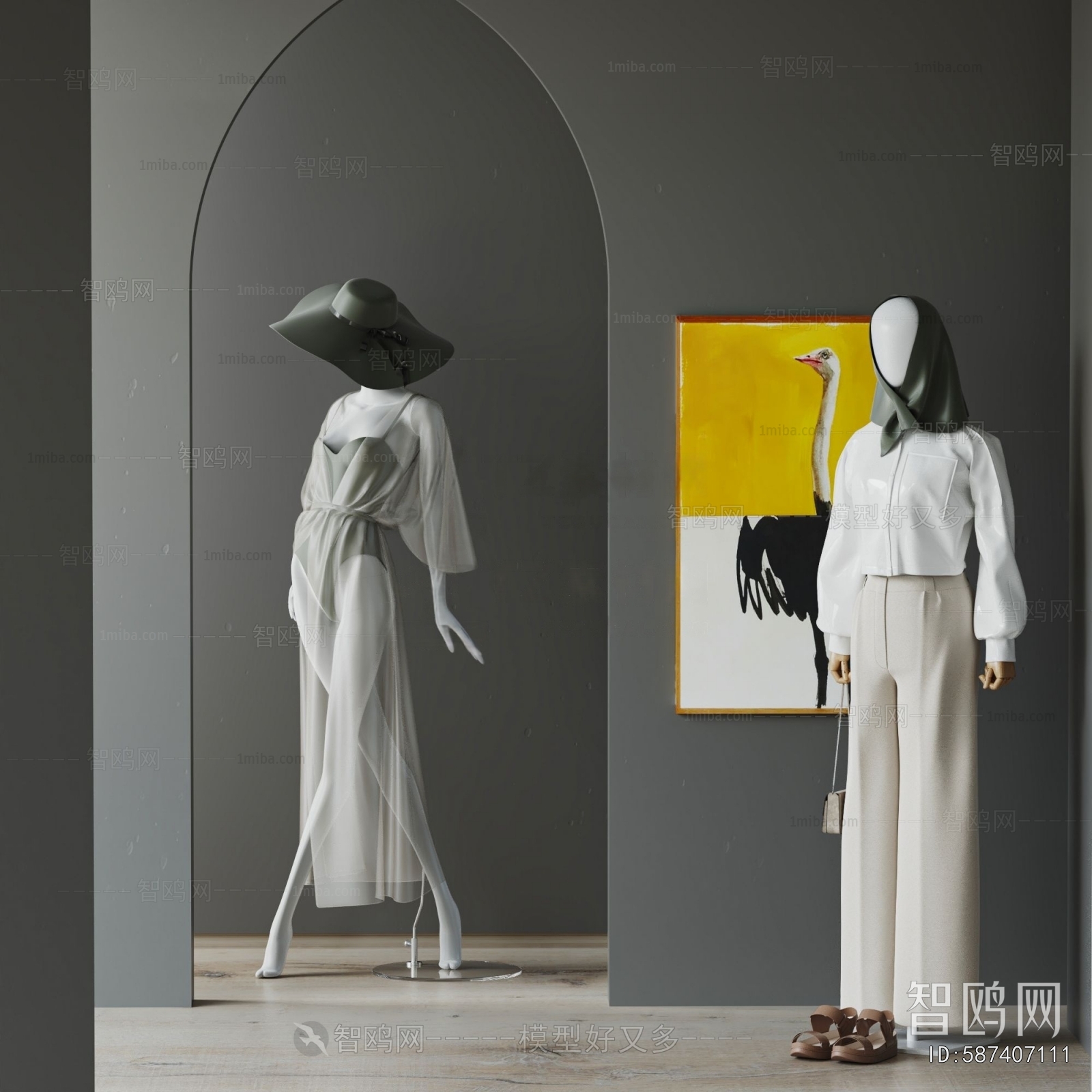 Modern Character Model