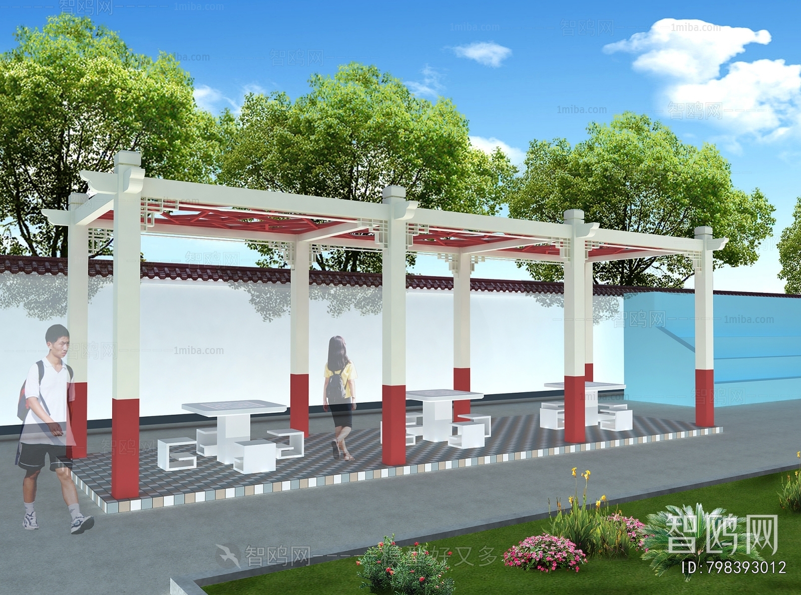 New Chinese Style Pavilion