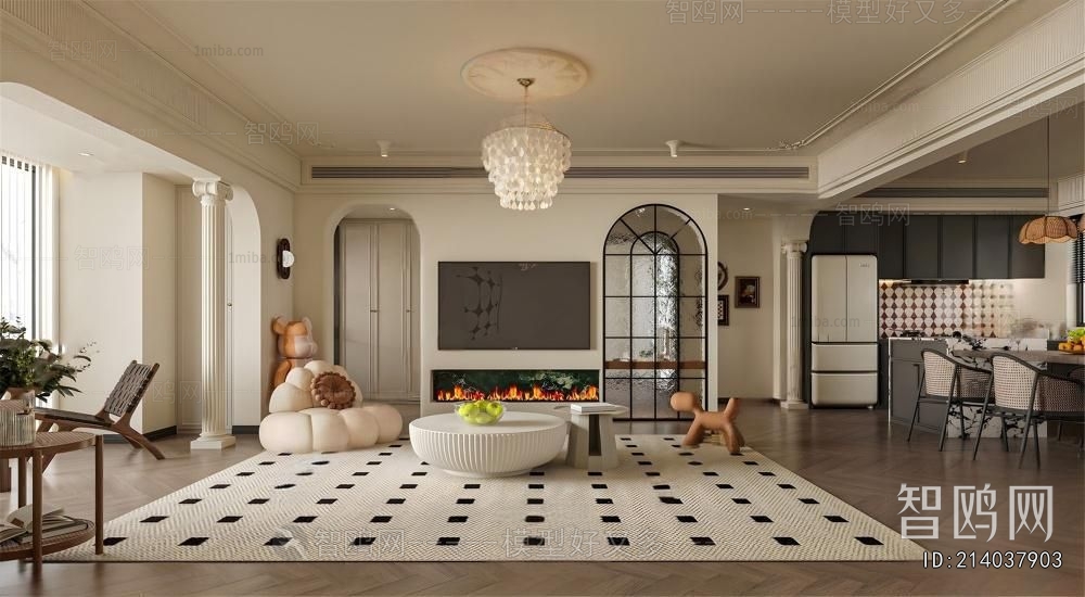 French Style A Living Room