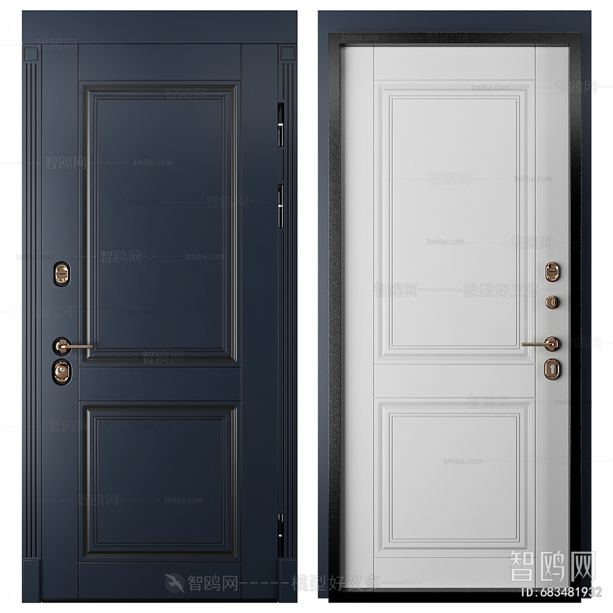 American Style Single Door