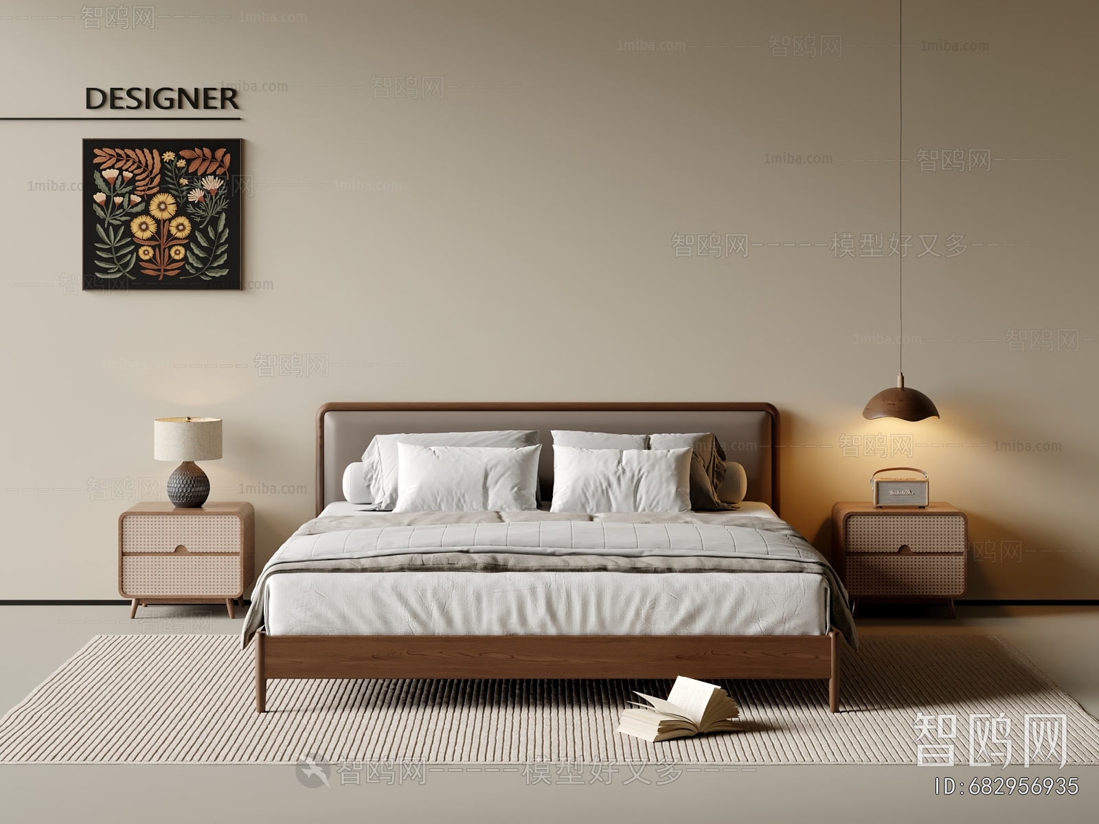 French Style Double Bed