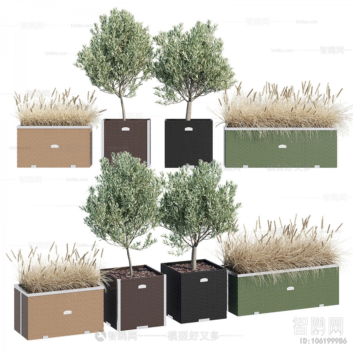 Modern Flower Bed, Flower Bowl, Flower Box