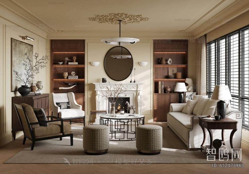 French Style A Living Room