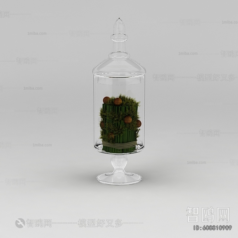 European Style Potted Green Plant