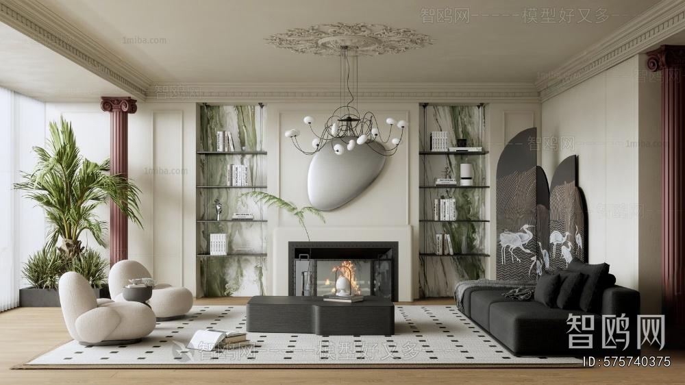 French Style A Living Room