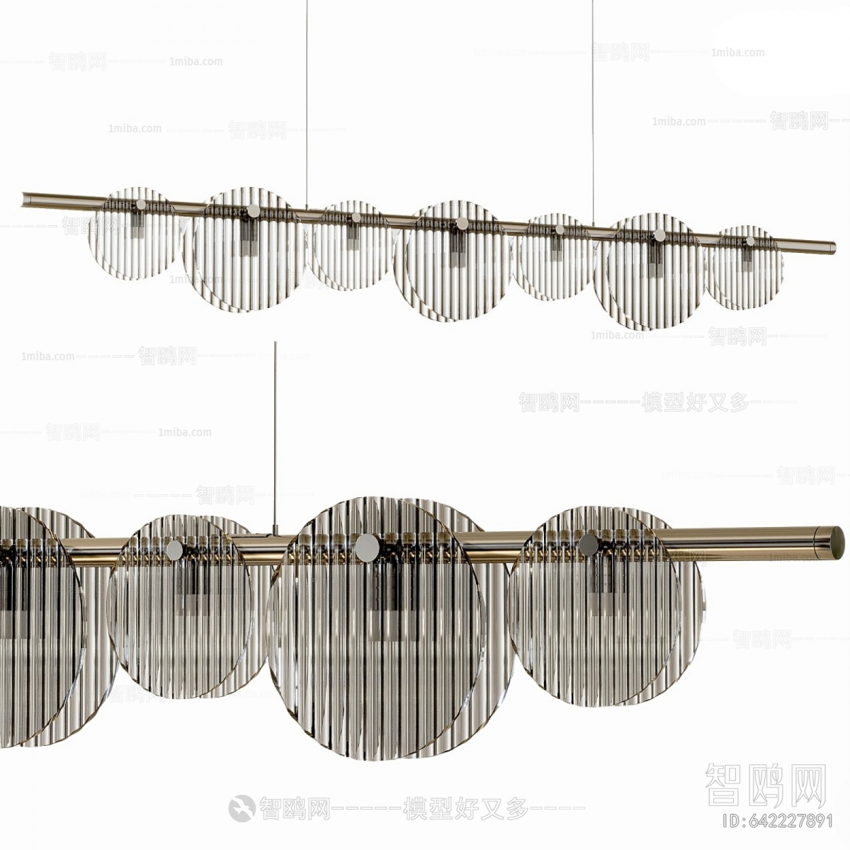 Modern Long Chandelier