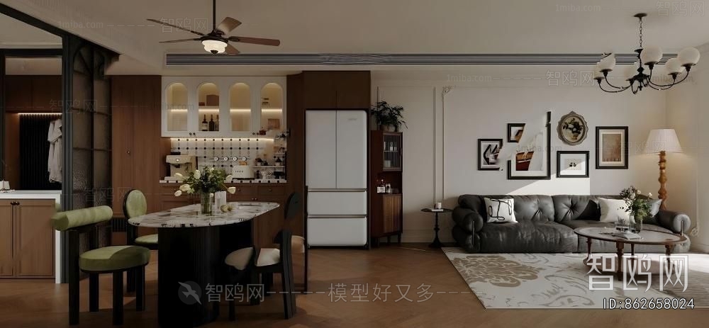 French Style A Living Room