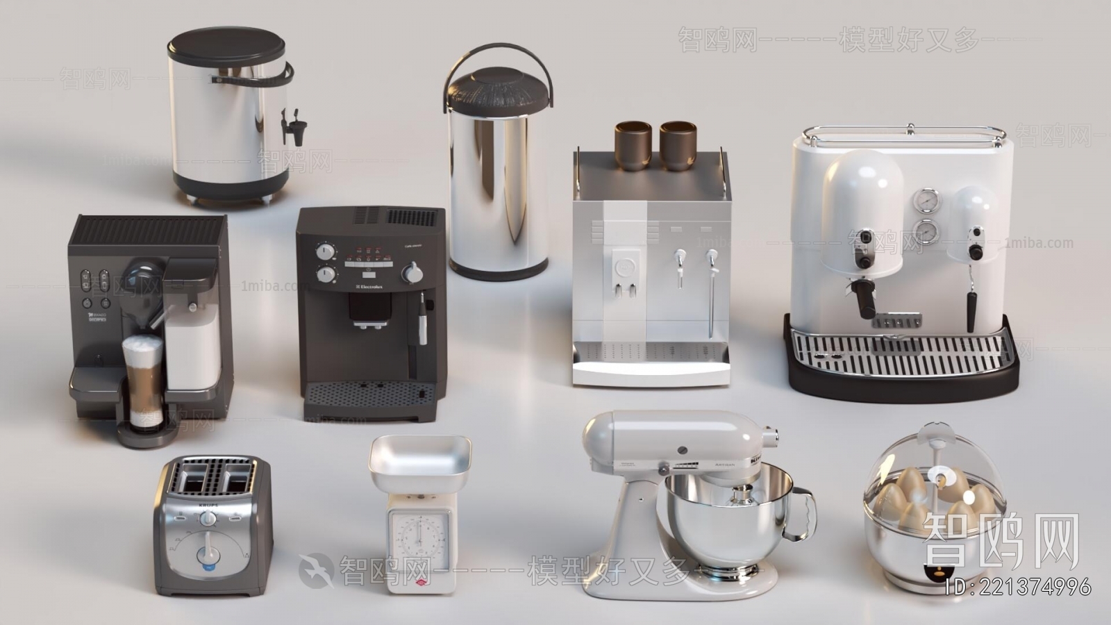 Modern Electric Kitchen Appliances