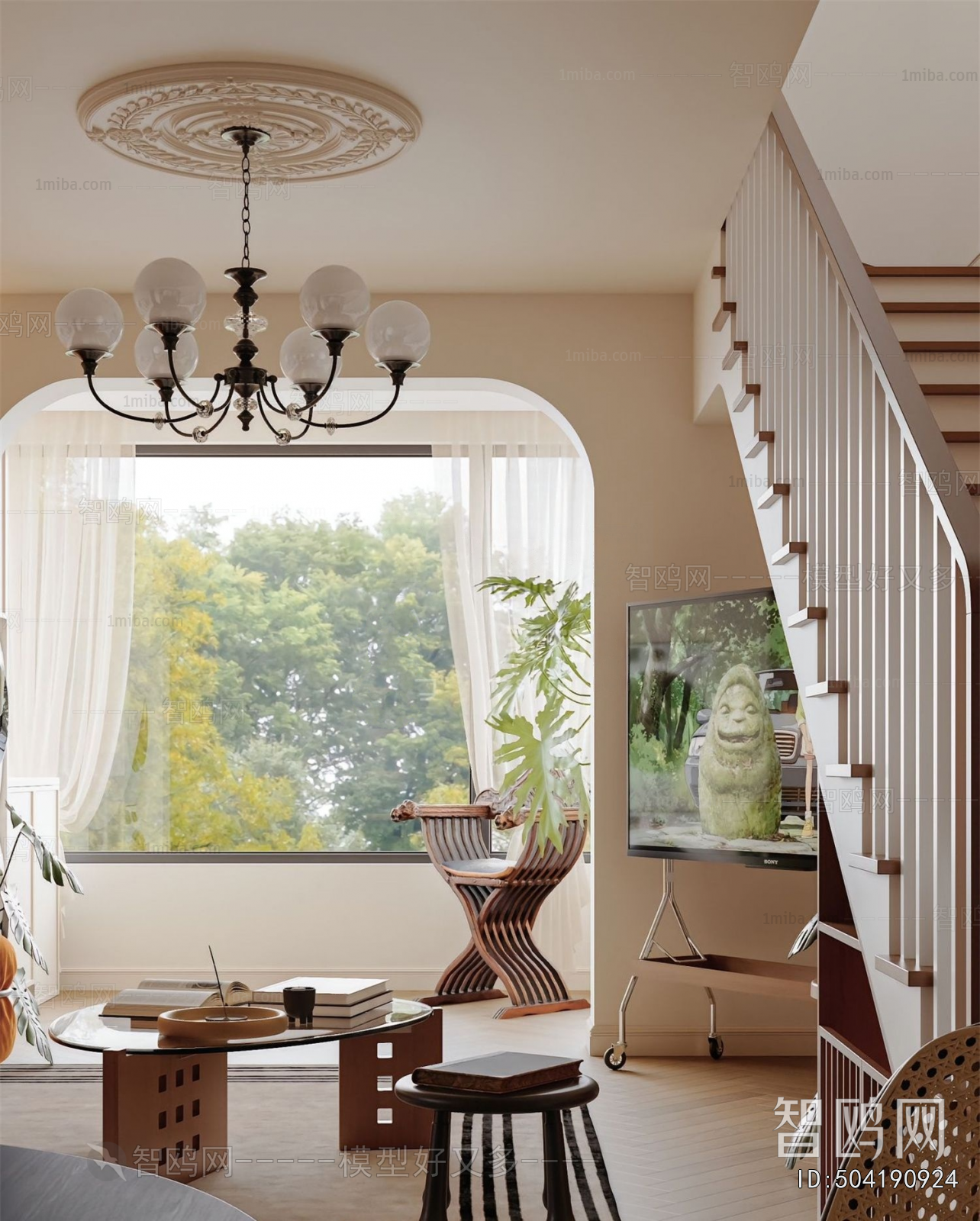 French Style A Living Room