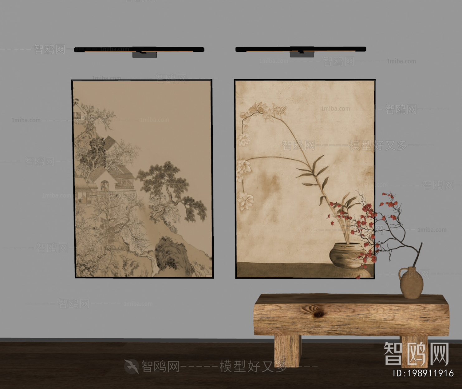 New Chinese Style Painting