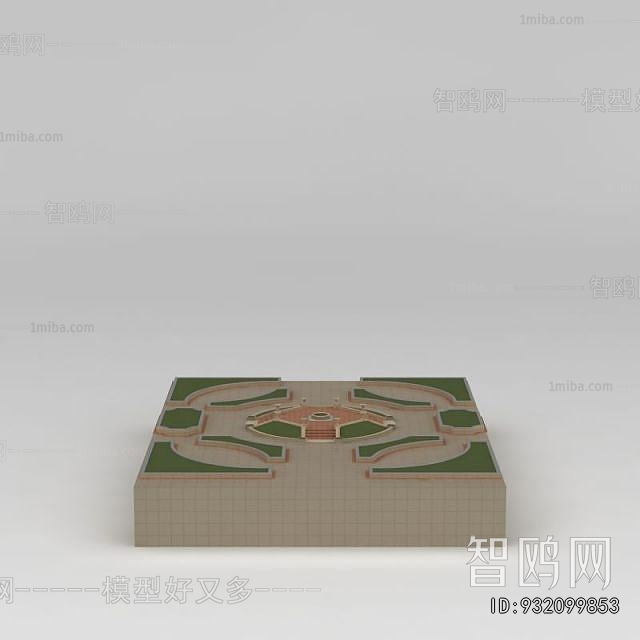 Modern Park Landscape