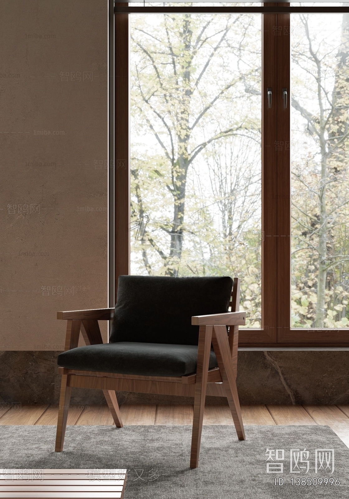 Wabi-sabi Style A Living Room